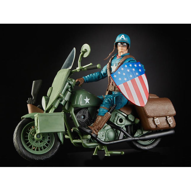 Marvel Legends Captain America with Motorcycle
