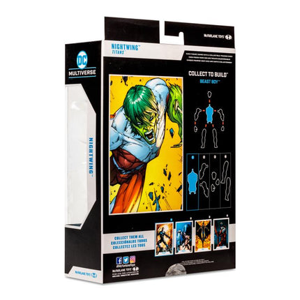 Titans DC Multiverse Nightwing Build-A Beast Boy
