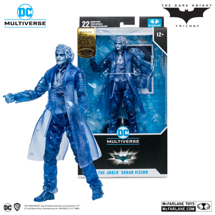 The Dark Knight Trilogy DC Multiverse The Joker Sonar Vision