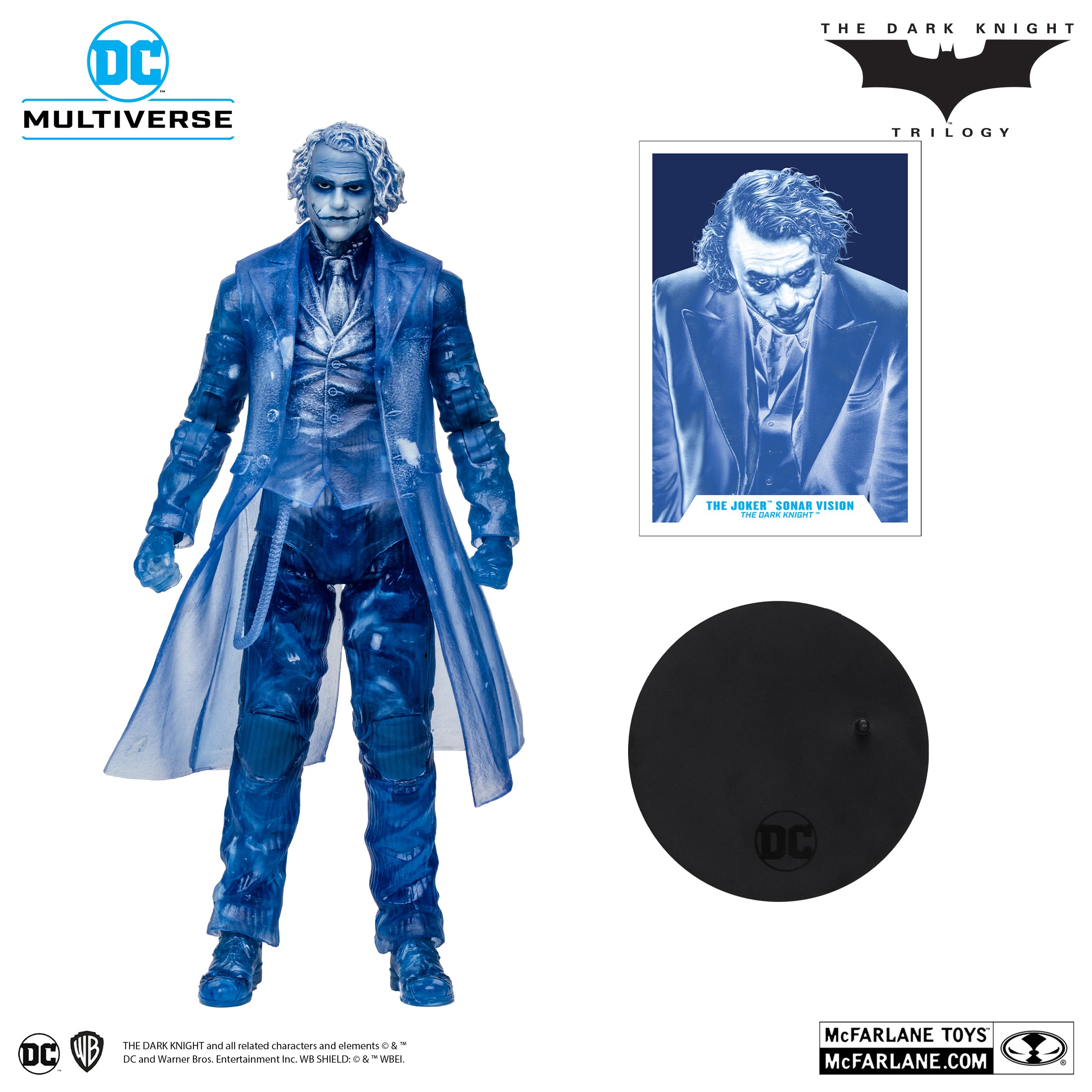 DC Multiverse Action Figure The Joker (The Dark Knight) (Sonar