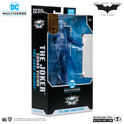 The Dark Knight Trilogy DC Multiverse The Joker Sonar Vision