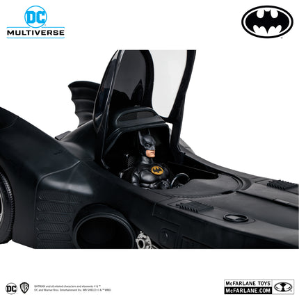 Batman 1989 DC Multiverse Batman & Batmobile Gold Label