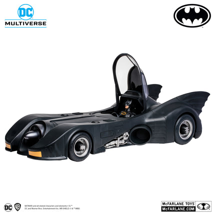 Batman 1989 DC Multiverse Batman & Batmobile Gold Label