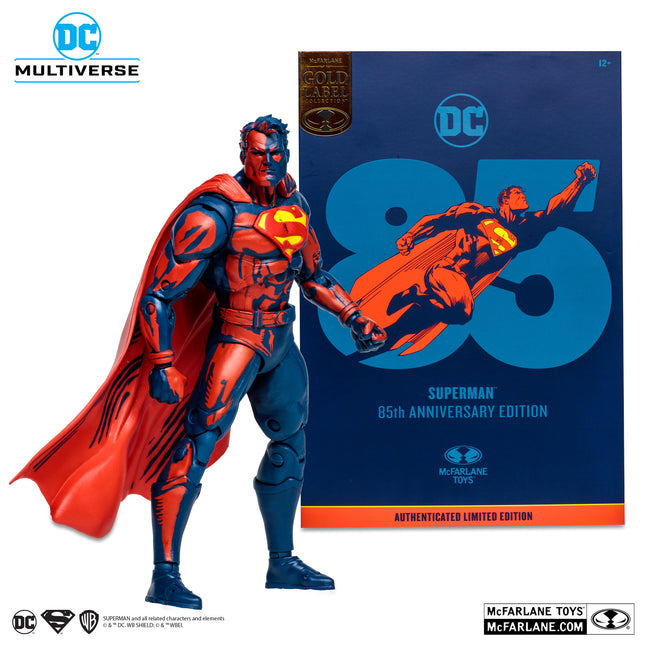 DC Multiverse Superman (85th Anniversary) Gold Label