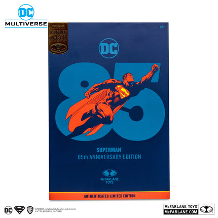 DC Multiverse Superman (85th Anniversary) Gold Label