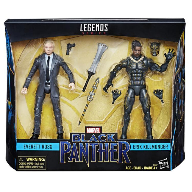 Marvel Legends Everett Ross and Erik Killmonger