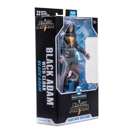Black Adam Movie DC Multiverse Black Adam with cloak