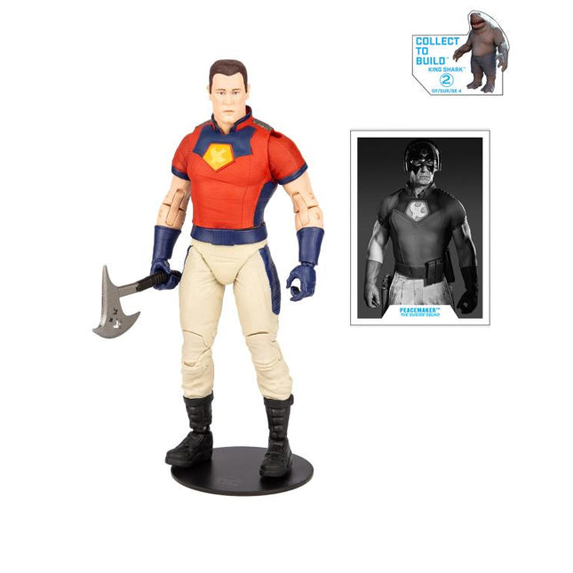 The Suicide Squad DC Multiverse Peacemaker Unmasked