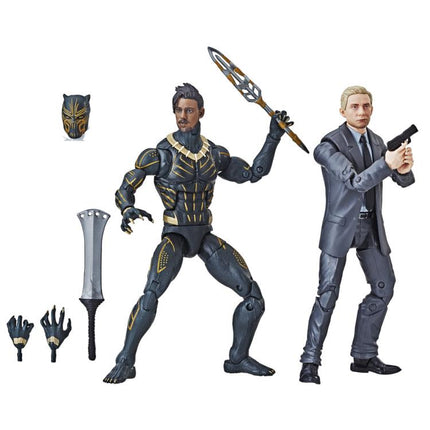 Marvel Legends Everett Ross and Erik Killmonger