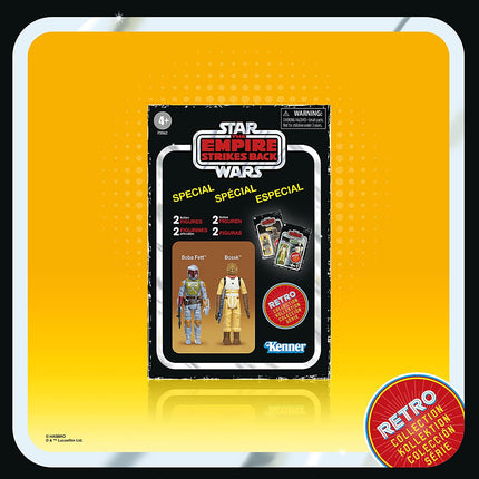 Star Wars Retro Collection Special Bounty Hunters Boba Fett & Bossk