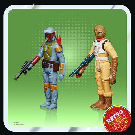Star Wars Retro Collection Special Bounty Hunters Boba Fett & Bossk