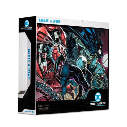 Based on comics by Todd McFarlane DC Multiverse Batman & Spawn