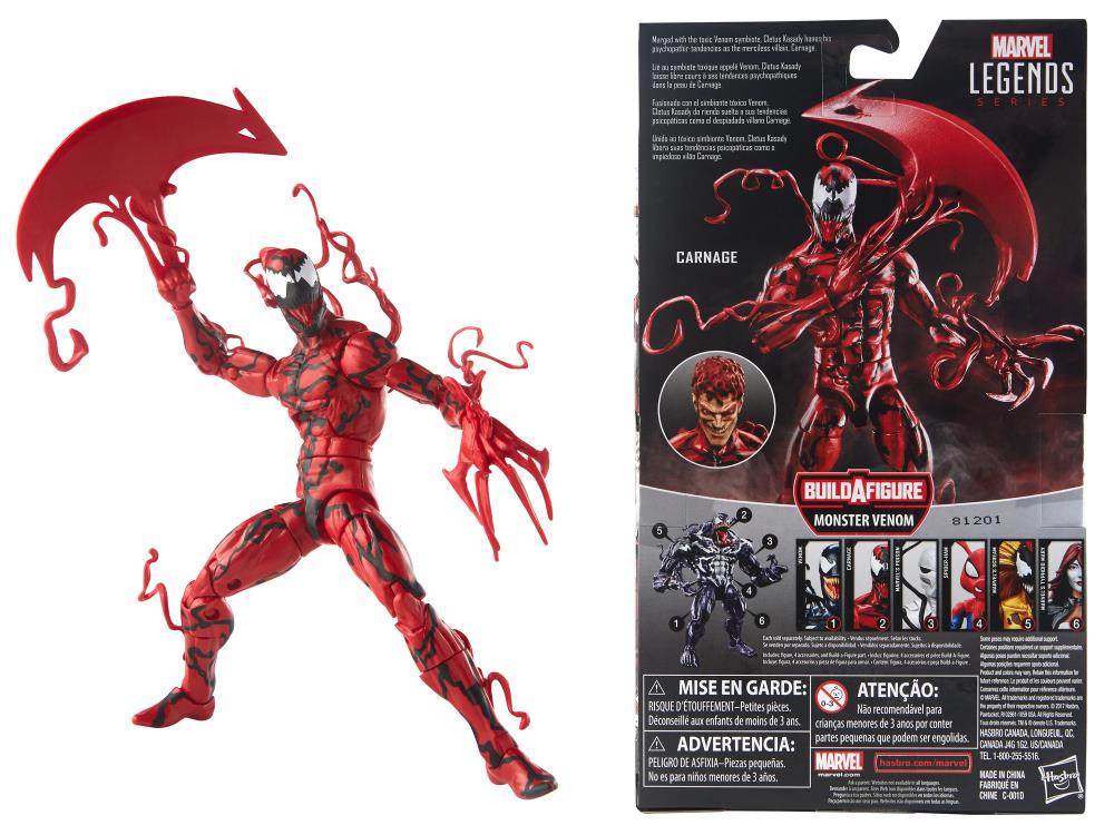 Marvel legends carnage discount
