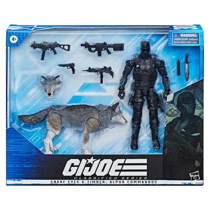 G.I. Joe Classified Series Snake Eyes & Timber: Alpha Commandos