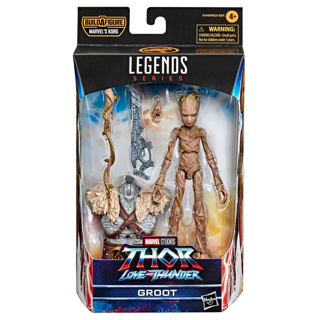 Marvel Legends Groot BAF Korg