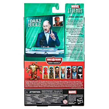 Marvel Legends J. Jonah Jameson BAF Armadillo