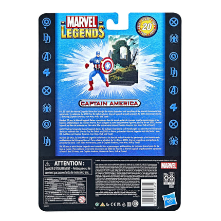 Marvel Legends Captain America 20th Anniversary Series 1