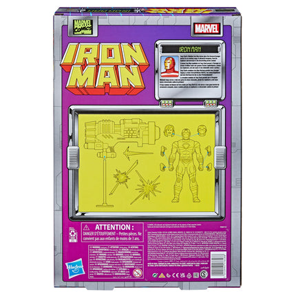 Marvel Legends Iron Man Plasma Cannon Retro Collection