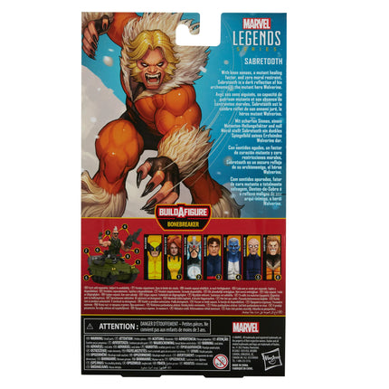 Marvel Legends Sabretooth BAF Bonebreaker