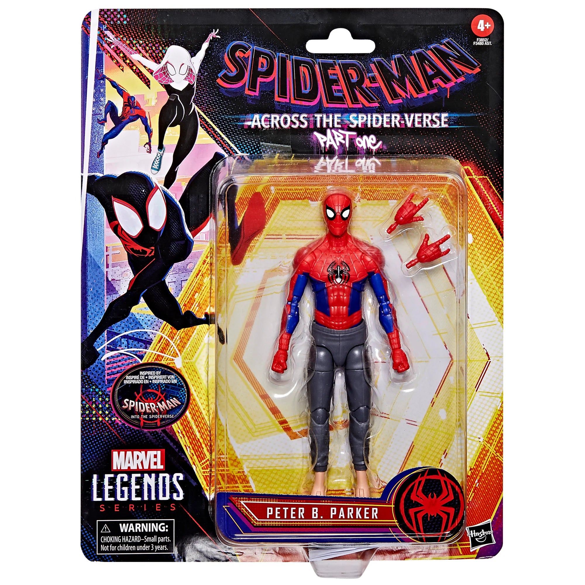Across The Spider-Verse Marvel Legends Spider-Man Peter B. Parker