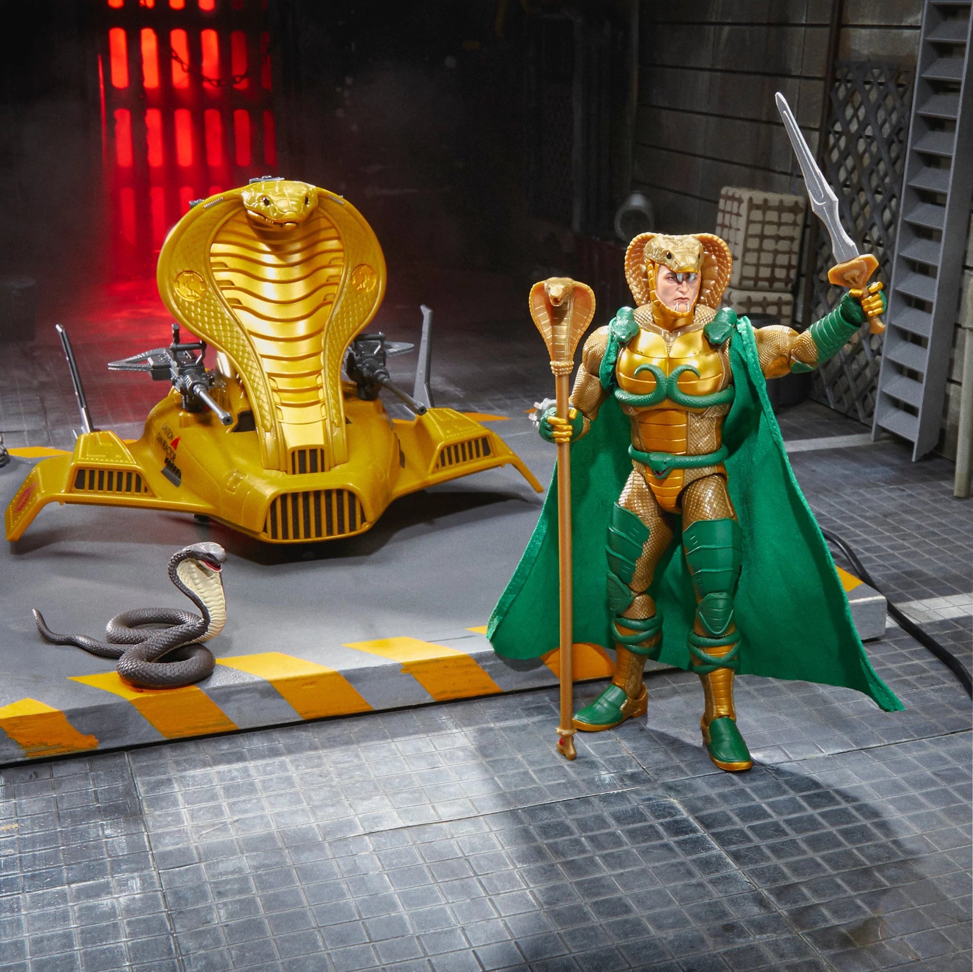 Serpentor action figure new arrivals
