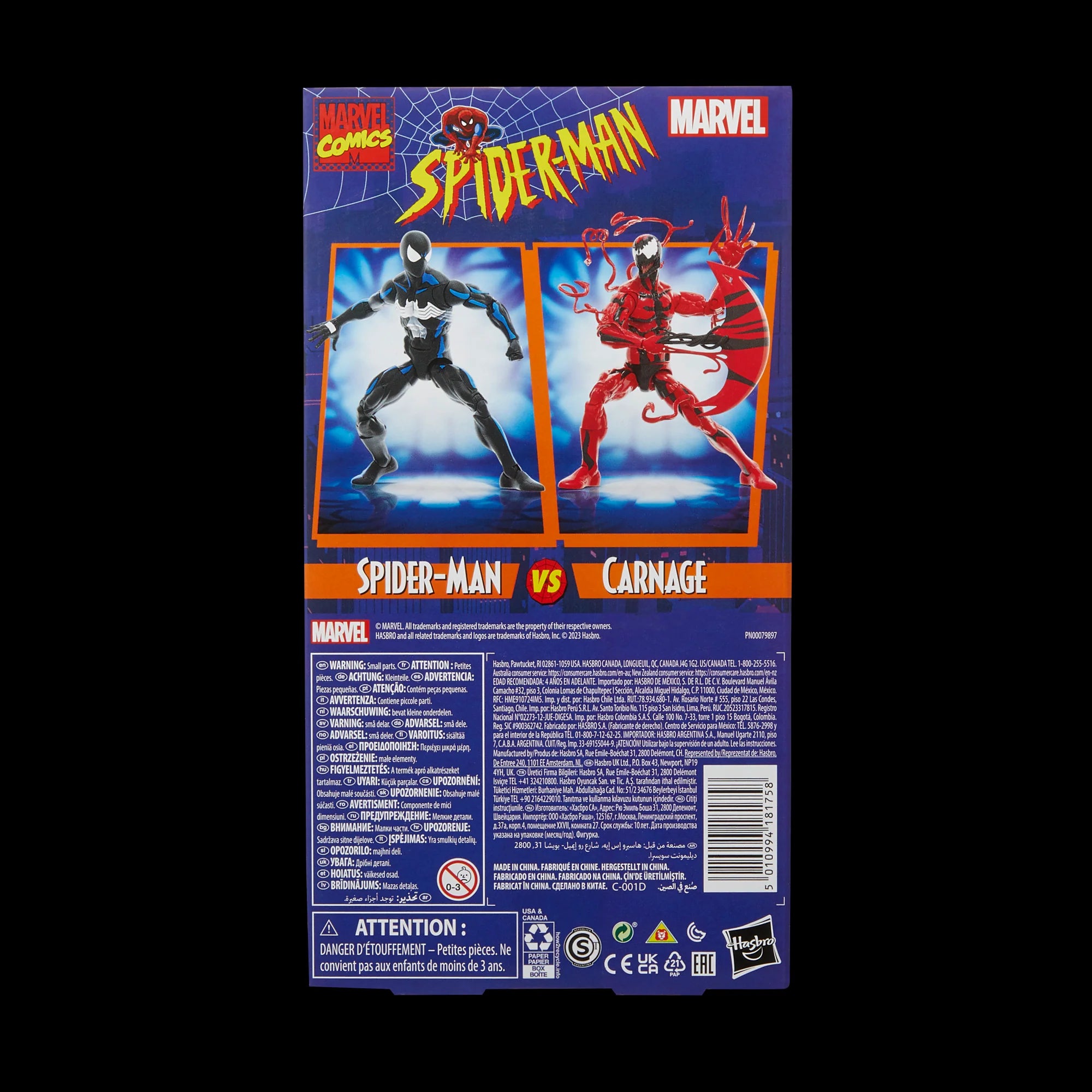 Spiderman carnage figure sale