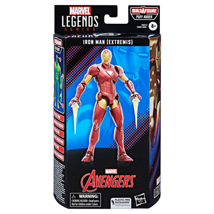 Marvel Legends Iron Man (Extremis) BAF Puff Adder