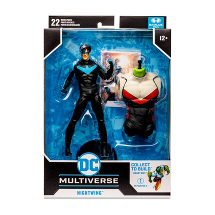 Titans DC Multiverse Nightwing Build-A Beast Boy