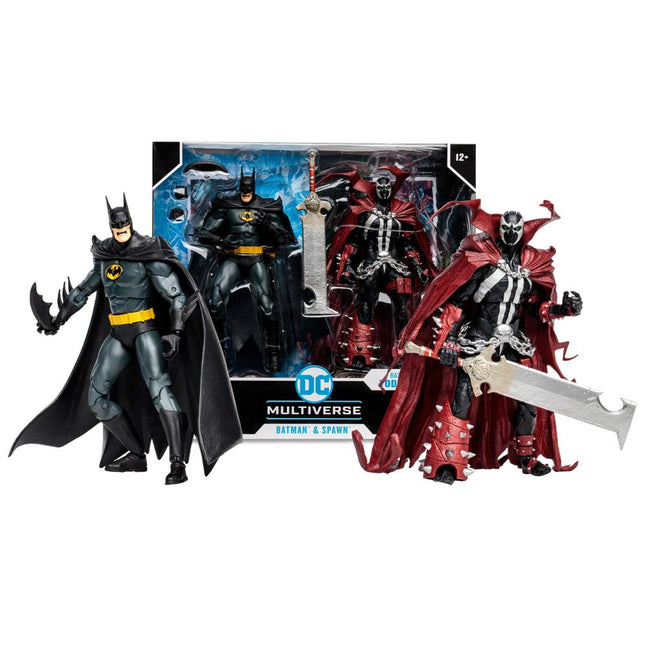 Based on comics by Todd McFarlane DC Multiverse Batman & Spawn