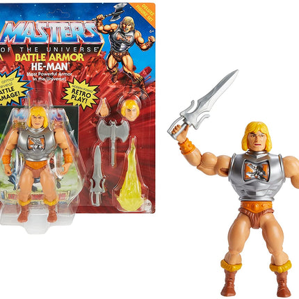 Masters of the Universe Origins Battle Armor He-Man (Deluxe)