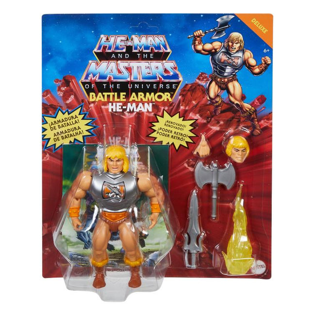 Masters of the Universe Origins Battle Armor He-Man (Deluxe)