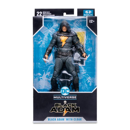 Black Adam Movie DC Multiverse Black Adam with cloak