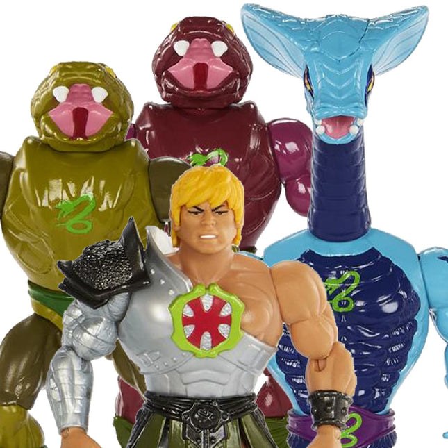 Masters of the Universe Origins Diabolical Snake Invasion 4-Pack