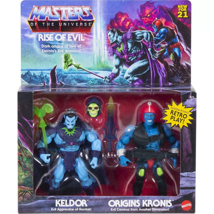 Masters of the Universe Origins Keldor & Kronis (Rise of Evil)