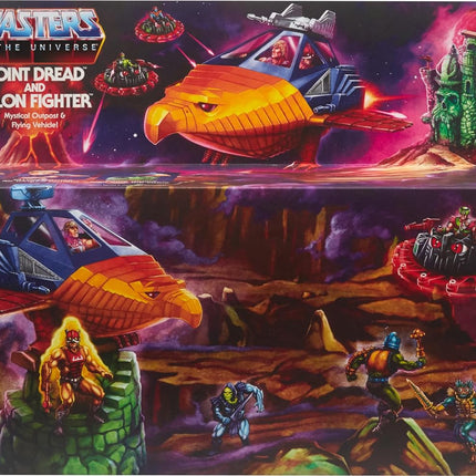 Masters of the Universe Origins Point Dread and Talon Fighter
