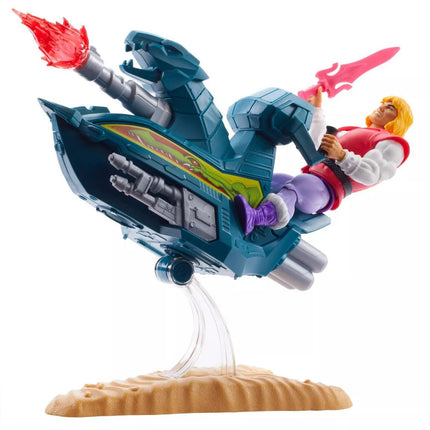 Masters of the Universe Origins Prince Adam & Sky Sled
