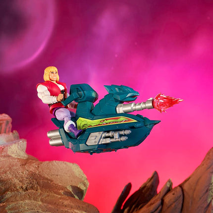 Masters of the Universe Origins Prince Adam & Sky Sled
