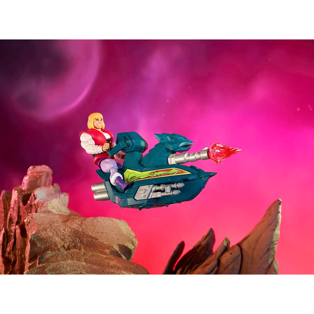 Masters of the Universe Origins Prince Adam & Sky Sled