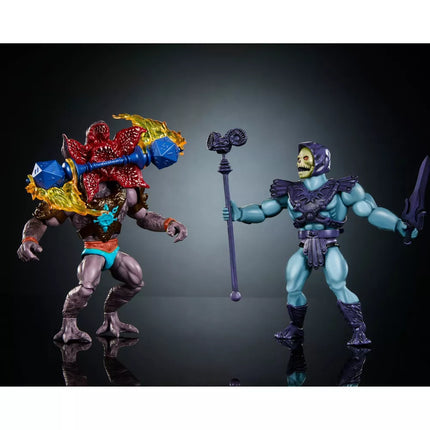 Stranger Things Masters of the Universe Origins Skeletor & Demogorgon