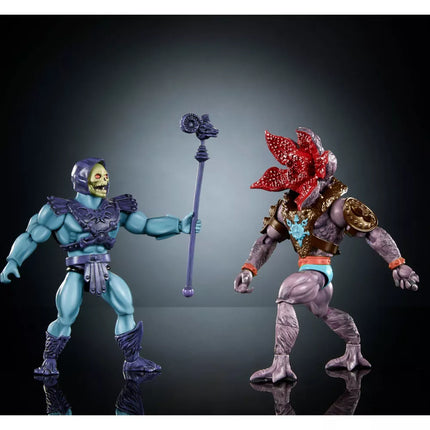 Stranger Things Masters of the Universe Origins Skeletor & Demogorgon