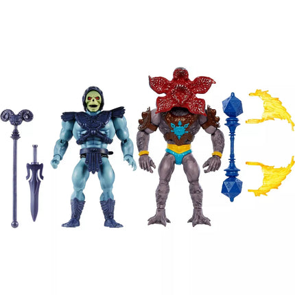 Stranger Things Masters of the Universe Origins Skeletor & Demogorgon