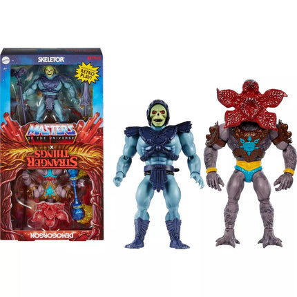 Stranger Things Masters of the Universe Origins Skeletor & Demogorgon