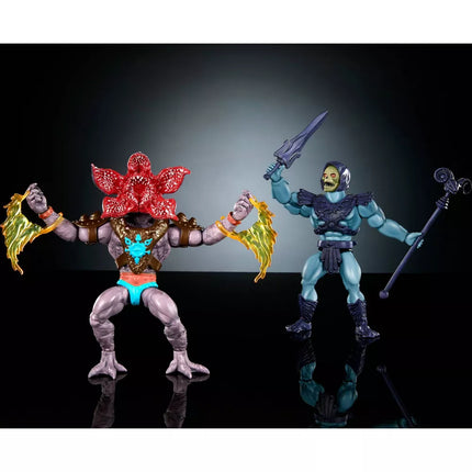 Stranger Things Masters of the Universe Origins Skeletor & Demogorgon