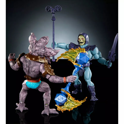 Stranger Things Masters of the Universe Origins Skeletor & Demogorgon
