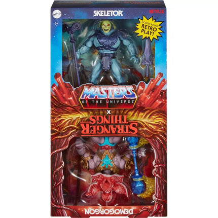 Stranger Things Masters of the Universe Origins Skeletor & Demogorgon