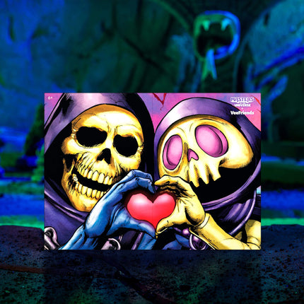Masters of the Universe Origins Skeletor x VeeFriends Skilled Skeleton 2-Pack