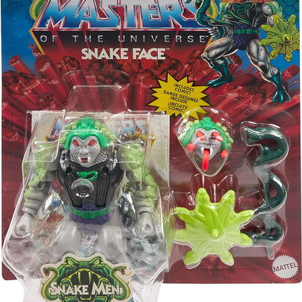 Masters of the Universe Origins Snake Face (Deluxe)