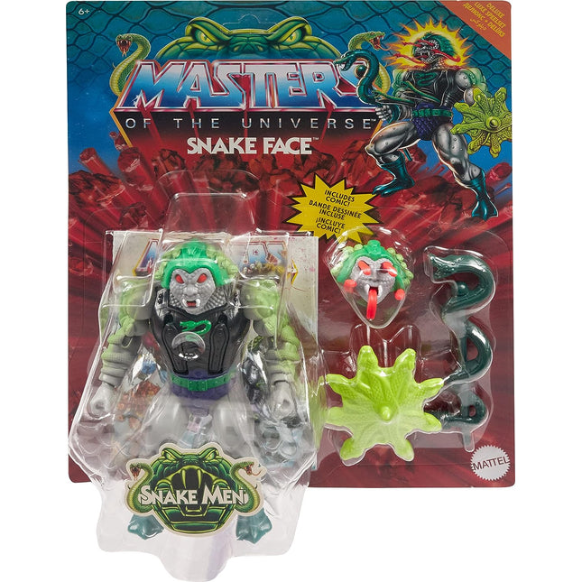 Masters of the Universe Origins Snake Face (Deluxe)